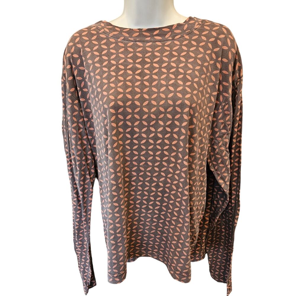 Ethos paris organic cotton and dyes long sleeve anti allergen shirt sz XL casual